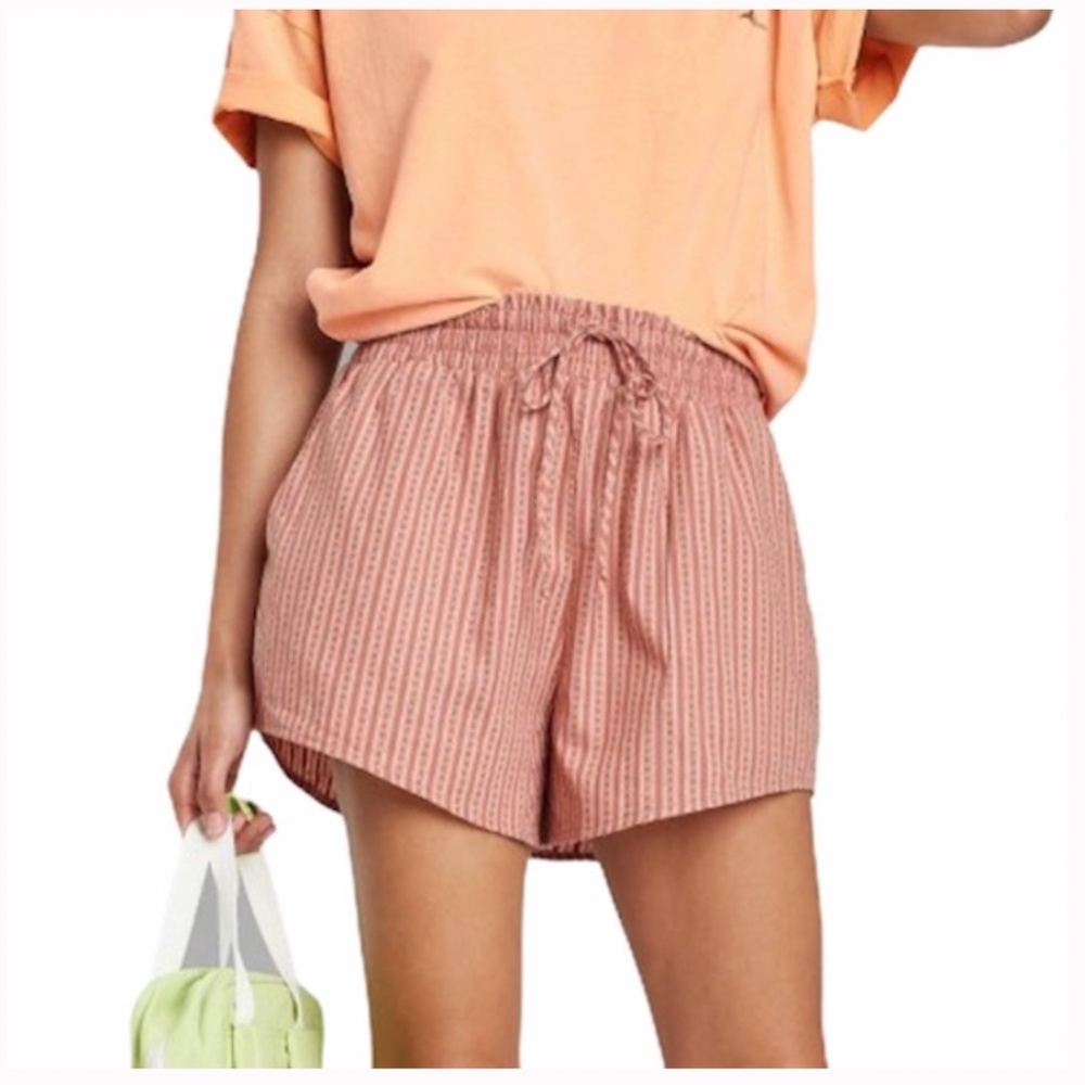 Wild Fable Linen Striped Shorts NWT